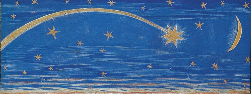 comet over Istanbul in 1577